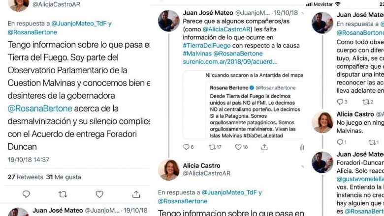 En Tierra del Fuego siempre nos acordamos de las Malvinas: Carta abierta a Alicia Castro (Por Juan José Mateo)