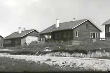 VIDEO HISTÓRICO: La construcción de barrios en la Ushuaia de 1948