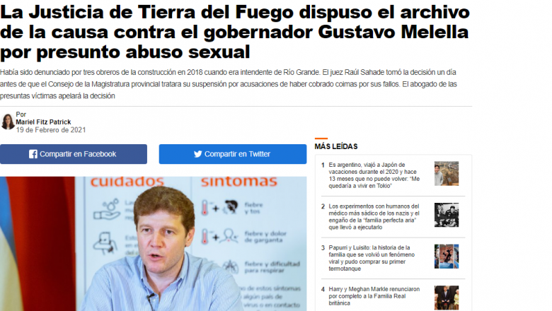 La causa Melella y el pacto de impunidad (Por Gabriel Ramonet)